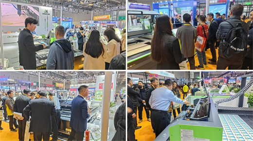 粵銘激光25周年盛典閃耀2025上海國際廣印展，上海激光管技術引爆全場